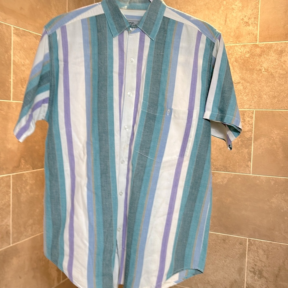 Mardi Gras colored shirt 🤠